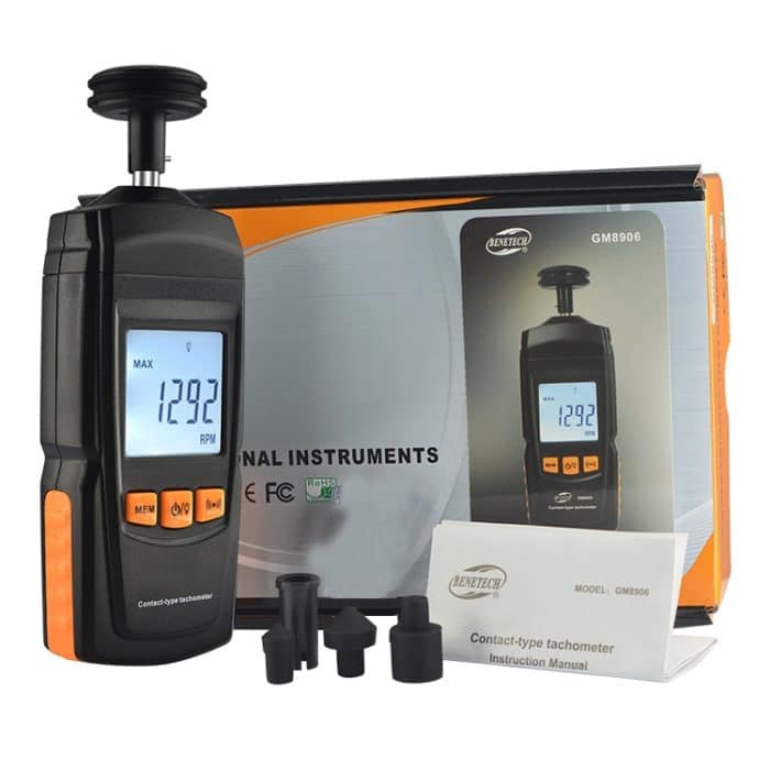 BENETECH GM8906 Tragbarer Kontaktdrehzahlmesser – Bild 5