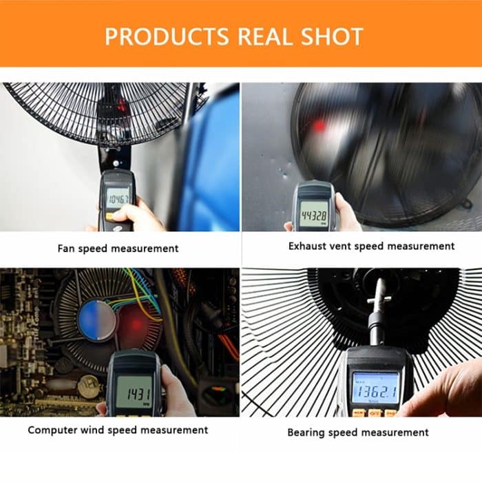 BENETECH GM8906 Tragbarer Kontaktdrehzahlmesser – Bild 8