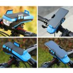 Multifunktions-4-in-1-Telefonhalter, Fahrradklingel, Powerbank, Fahrradlampe, Taschenlampe, 4 in 1 Phone Holder – Bild 12