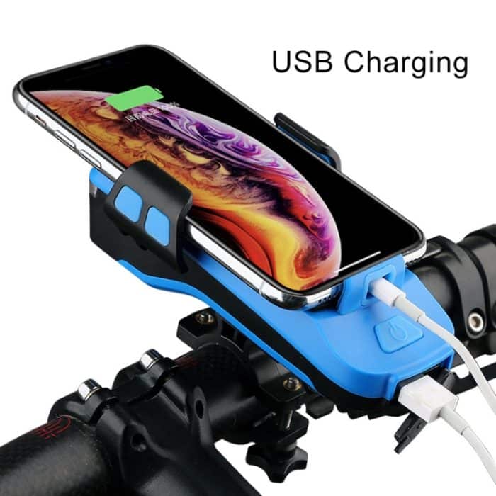 Multifunktions-4-in-1-Telefonhalter, Fahrradklingel, Powerbank, Fahrradlampe, Taschenlampe, 4 in 1 Phone Holder – Bild 10
