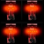 Fahrrad USB wiederaufladbares Rücklicht LED Rücklicht – Bild 12