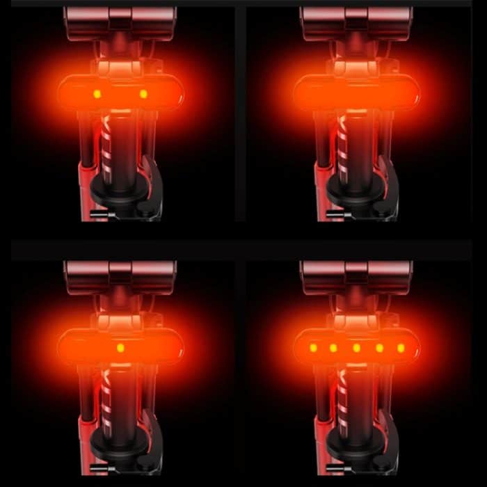 Fahrrad USB wiederaufladbares Rücklicht LED Rücklicht – Bild 12