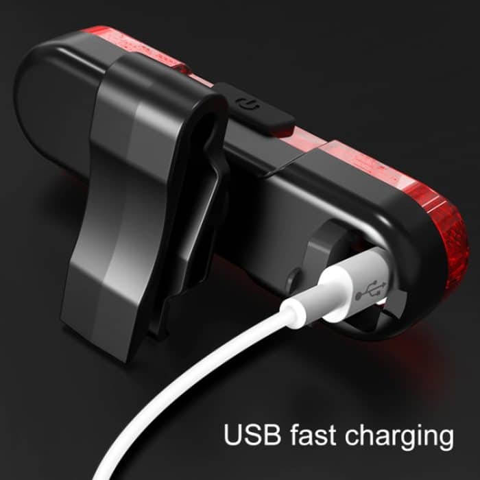 Fahrrad USB wiederaufladbares Rücklicht LED Rücklicht – Bild 5