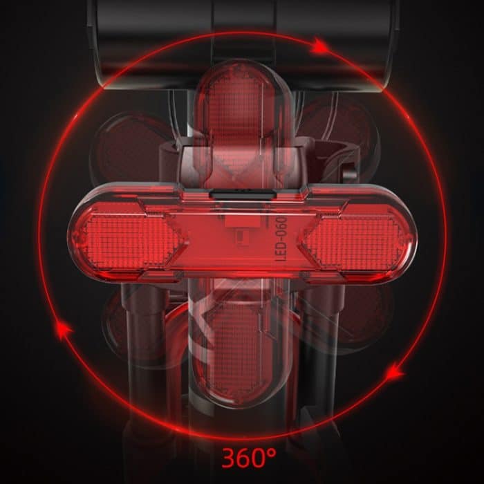 Fahrrad USB wiederaufladbares Rücklicht LED Rücklicht – Bild 6