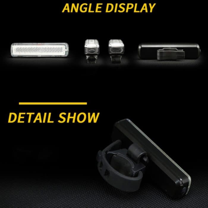 Regenbogen-Fahrrad-Rücklicht, MTB-Fahrrad-Rücklicht – Bild 11