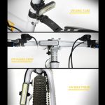 Regenbogen-Fahrrad-Rücklicht, MTB-Fahrrad-Rücklicht – Bild 3