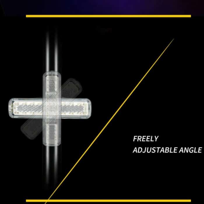 Regenbogen-Fahrrad-Rücklicht, MTB-Fahrrad-Rücklicht – Bild 9