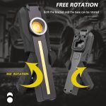 1902B Taschenlampe, wiederaufladbare Laterne, 4 Beleuchtungsmodi, 1902A, 1902B – Bild 10