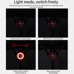 Antusi Q5 Fahrradrücklicht Rücklicht mit automatischer Bremsinduktion – Bild 11