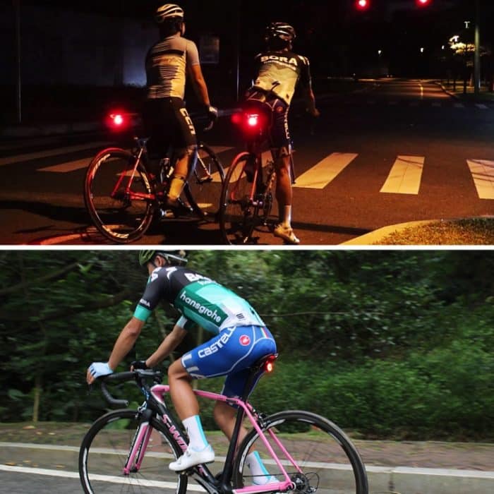 Antusi Q5 Fahrradrücklicht Rücklicht mit automatischer Bremsinduktion – Bild 16