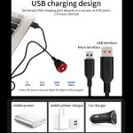 Antusi Q5 Fahrradrücklicht Rücklicht mit automatischer Bremsinduktion – Bild 5