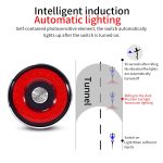 Antusi Q5 Fahrradrücklicht Rücklicht mit automatischer Bremsinduktion – Bild 7