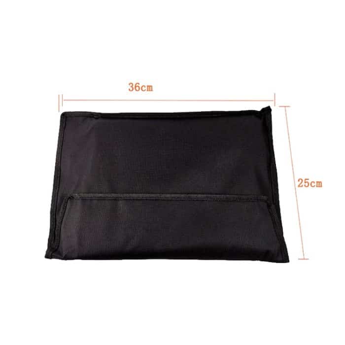 Outdoor Camp Tragbarer, zusammenklappbarer Holzkohlegrill aus Edelstahl + Grundplatte, Upgrade B – Bild 3