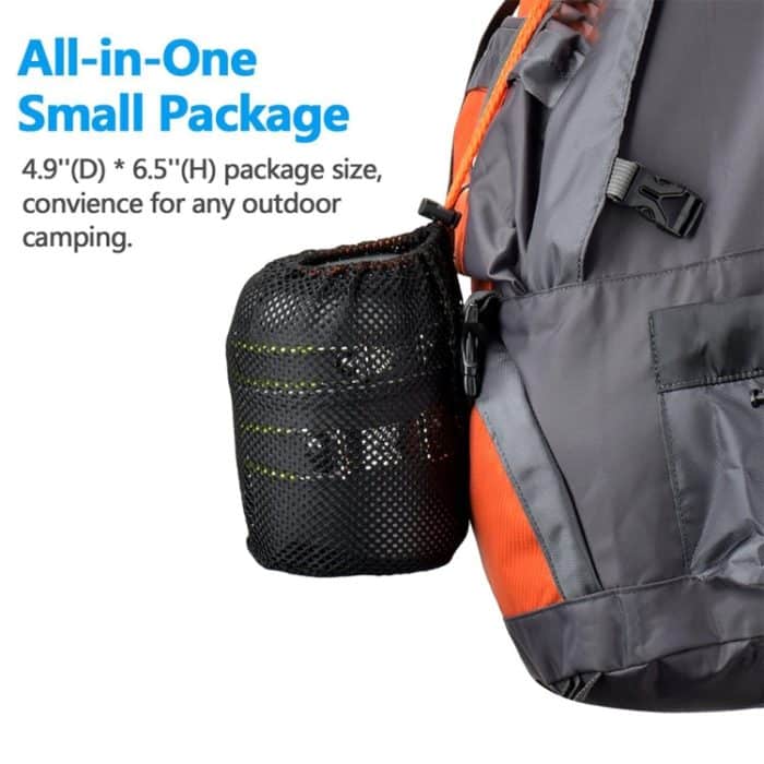 DS-101 Tragbares Outdoor-Camping-Kochset, Picknick-Kessel, Kochgeschirr-Kombination – Bild 12