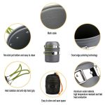 DS-101 Tragbares Outdoor-Camping-Kochset, Picknick-Kessel, Kochgeschirr-Kombination – Bild 9