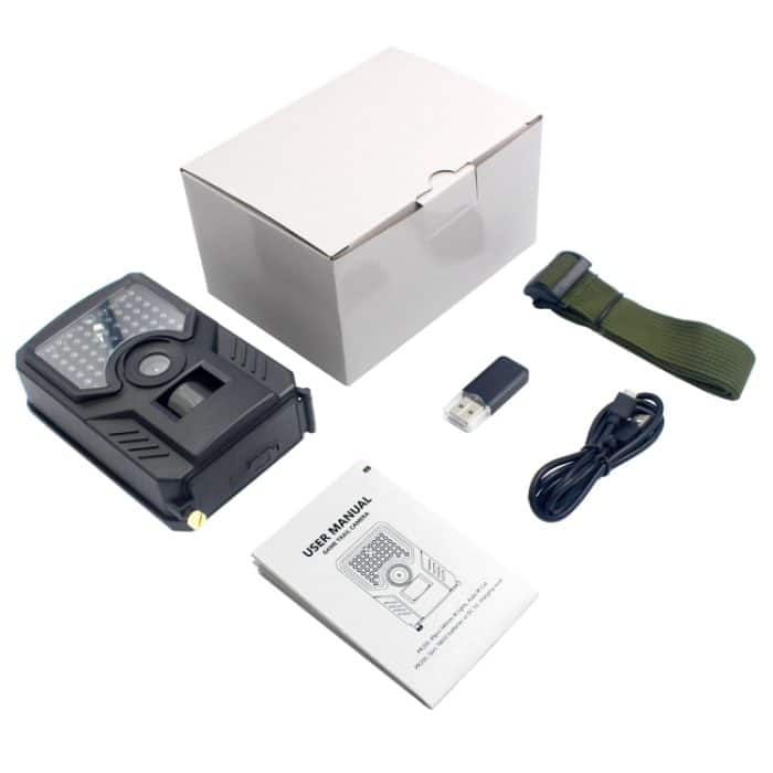 PR-200B 120 Grad Weitwinkelobjektiv, IP56, wasserdicht, 12 MP, 1080P HD, Infrarot-Jagdkamera, unterstützt TF-Karte, PIR-Entfernung: 10–15 m, PR200B – Bild 7