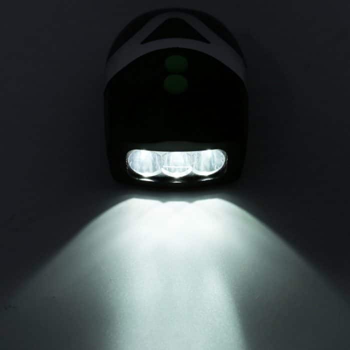 Mountainbike Scheinwerfer Horn LED Taschenlampe Fahrrad Elektro Horn, mit Licht – Bild 11