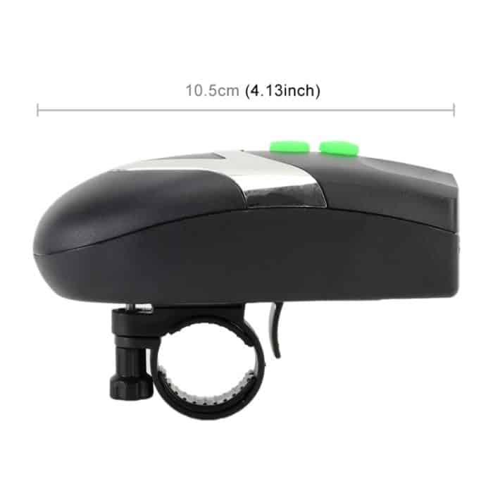 Mountainbike Scheinwerfer Horn LED Taschenlampe Fahrrad Elektro Horn, mit Licht – Bild 4