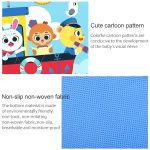 Kinder Cartoon Bodenmatte Indoor Spielzeug Zelt Cotton Pad Crawling Mat, Durchmesser: 140cm, Random Styles Lieferung – Bild 5