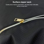 Fussball Gitter Textur Wasserdichte Oxford Rucksack, 尺寸: 45x35cm – Bild 4