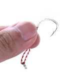 5 Set Hengjia 14 # gebundene Draht Eisen Haken Tiefsee Angelhaken – Bild 3