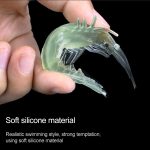 10 Stück 4 cm Angeln Soft Bait Lures Popper Poper Baits, Artificial Shrimp, Luminous Shrimp, Pink Shrimp, Green Shrimp, Transparent Shrimp – Bild 4