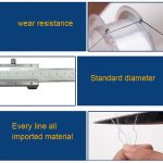 HENGJIA Bunt 5.0 # 0.37mm 50LB 22.6kg Spannung 300m Extra stark 4 Shares Braid PE Fishing Line Kite Line – Bild 9