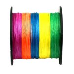 HENGJIA Bunt 3.0 # 0.28mm 38LB 15.8kg Spannung 300m Extra stark 4 Shares Braid PE Fishing Line Kite Line – Bild 5
