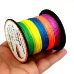 HENGJIA Colourful 2.0 # 0.24mm 28LB 11.3kg Spannung 300m Extra stark 4 Shares Braid PE Fishing Line Kite Line – Bild 6