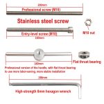 Bikersay BT040S3 Fahrrad-Presseinpresse-Typ Achsenhalterung statischer Installations-Tool-Set, einfache Ausgabe – Bild 6