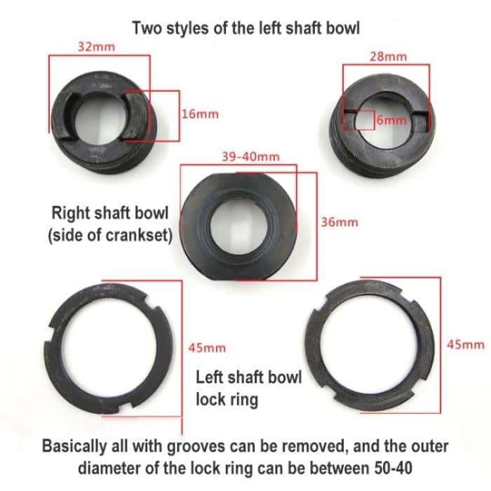 Bikersay GK-FK01 Fahrradservice Spanner Mittelwellenentfernungswerkzeug – Bild 4