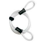 Bikersay 1.2 x 120cm Fahrrad U-Lock Stahldrahtseil