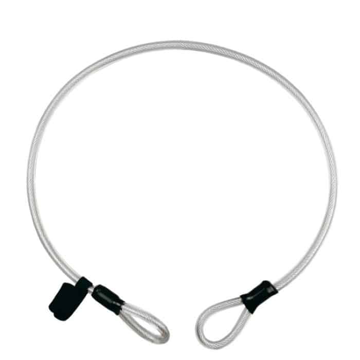 Bikersay 1.2 x 120cm Fahrrad U-Lock Stahldrahtseil – Bild 2