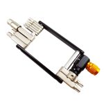 Bikeray BT037 14 in 1 Klappschraubendreher Sechskantschlüssel Inbusschlüssel CO2-Gasdüsen-Werkzeug-Kits – Bild 3