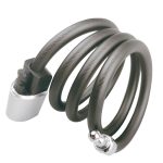 Bikeray BK011 Fahrradschlüssel-Sperre tragbare Diebstahlsicherungs-Schloss-Stahl-Kabelverriegelung mit Sperrrahmen