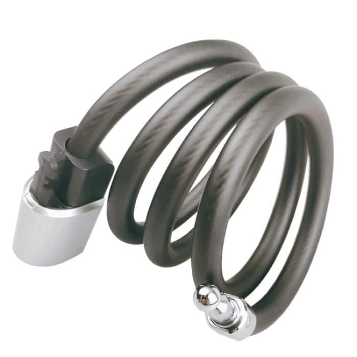 Bikeray BK011 Fahrradschlüssel-Sperre tragbare Diebstahlsicherungs-Schloss-Stahl-Kabelverriegelung mit Sperrrahmen – Bild 1