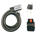 Bikeray BK011 Fahrradschlüssel-Sperre tragbare Diebstahlsicherungs-Schloss-Stahl-Kabelverriegelung mit Sperrrahmen – Bild 2