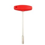 BIKERSAY BT031B T-förmiger Steckschlüssel für MTB, Rennrad, integrierter Werkzeugstahl, verdeckter Speichenkappenschlüssel (5,5 mm Innensechskant), 4.7mm Hexagon Socket, 5.5mm Hexagon Socket – Bild 2