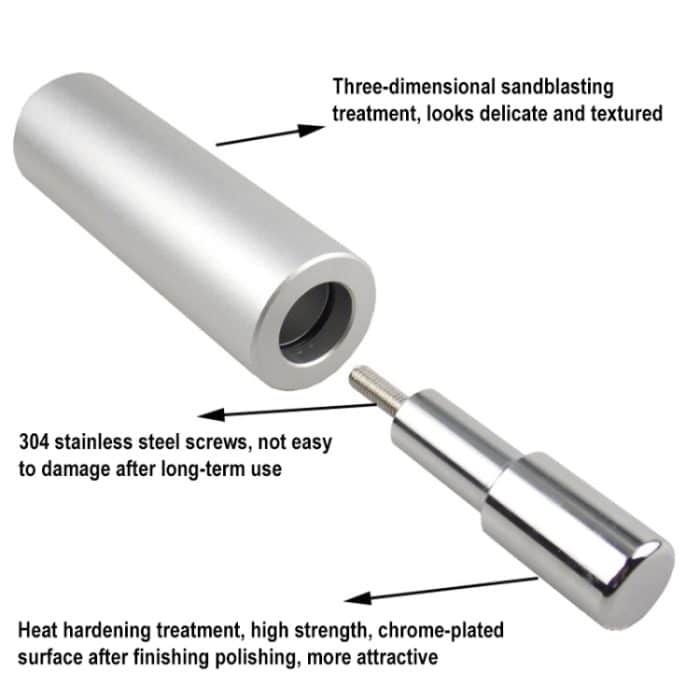Bikeray BT042T Fahrradgabel Sternmutter Installation Werkzeug Schüssel Set Zahnloses Fahrrad Sonnenblumeninstallation Werkzeuge mit Gummihammer – Bild 5