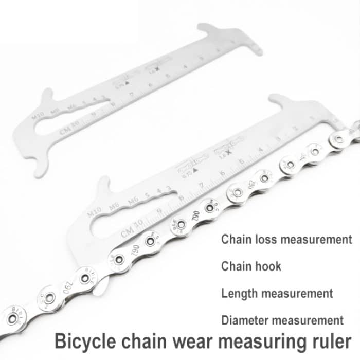Bikeray BT035s Fahrradkette Wear Checker MTB Ketten Messgerät Messgerät Reparaturwerkzeug – Bild 5