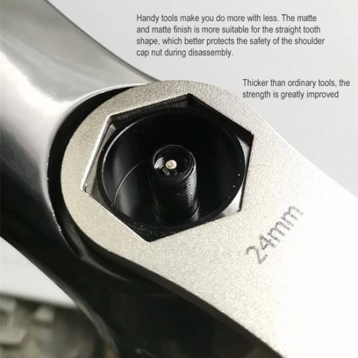 BIKERSAY BT050A Multifunktionaler Fahrrad-Gabelschlüssel aus Edelstahl, Doppelkopfschlüssel, BT050A, BT050B, BT050C, BT050D – Bild 4