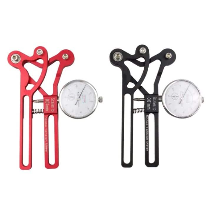 BIKERSAY BT100A MTB Fahrrad Elektronischer Spannungsmesser, BT100A (Black), BT100A (Red) – Bild 3