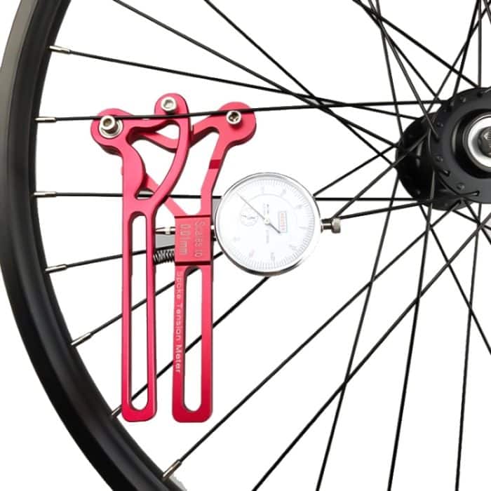 BIKERSAY BT100A MTB Fahrrad Elektronischer Spannungsmesser, BT100A (Black), BT100A (Red) – Bild 2