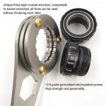 Bikersay GK-BB01 BIKE Multifunktionsschlüsselwellenentfernungswerkzeug BBR60 MT800 BB9000 – Bild 3