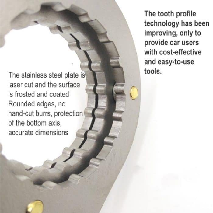 Bikersay GK-BB01 BIKE Multifunktionsschlüsselwellenentfernungswerkzeug BBR60 MT800 BB9000 – Bild 4