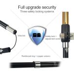 Outdoor-Bergsteigen, tragbar, faltbar, ultraleicht, Wanderstöcke aus Aluminiumlegierung, Länge: 35–125 cm, Length : 35-125CM (Gold), Length : 35-125CM (Blue), Length : 35-125CM (Red) – Bild 6