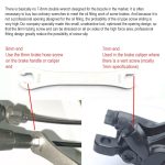 BIKERSAY BT049 Schraubenschlüssel für Fahrradöl-Scheibenbremsen, 7/8 mm – Bild 3