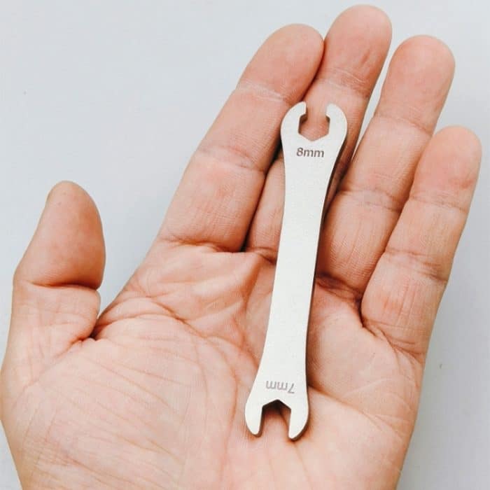 BIKERSAY BT049 Schraubenschlüssel für Fahrradöl-Scheibenbremsen, 7/8 mm – Bild 5