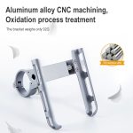 BIKERSAY MP007 Universeller Motorrad-Handyhalter aus Aluminiumlegierung, MP007(Titanium Color) – Bild 4