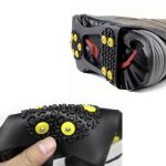 10 Zähne Ice Claw Outdoor rutschfeste Schuhüberzüge für Ice Snow Ground, Größe: L. – Bild 5